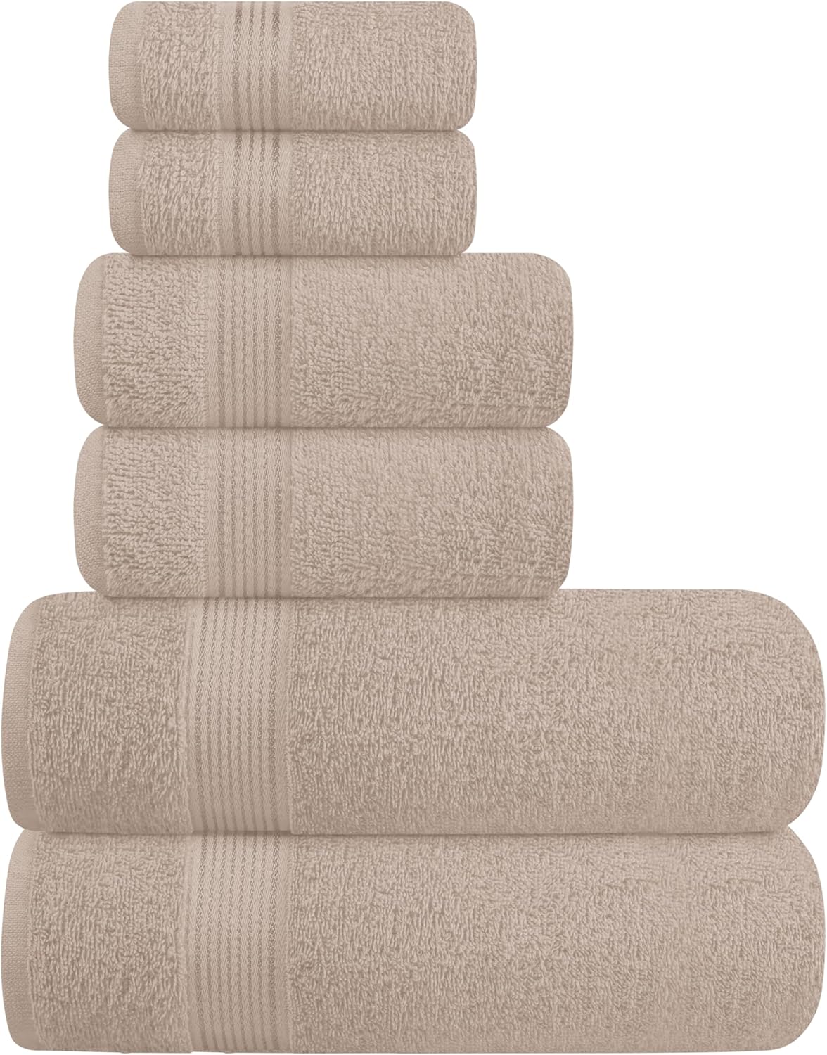 Perfect Multi-Functional Towels Set Ultra Soft Cotton for Daily Use