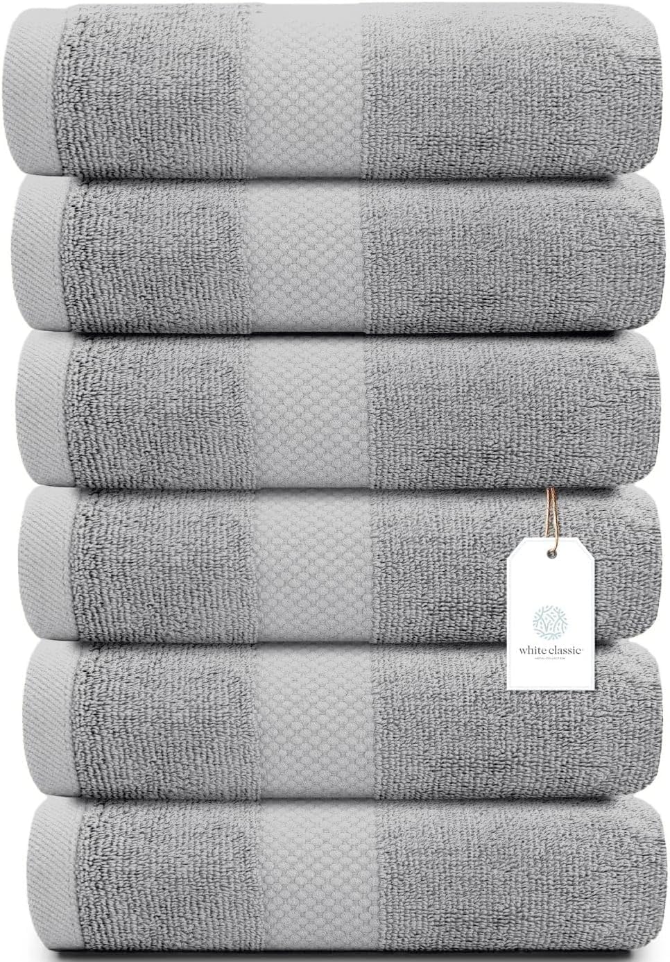 Luxury Dolphin Gray Hand Towels