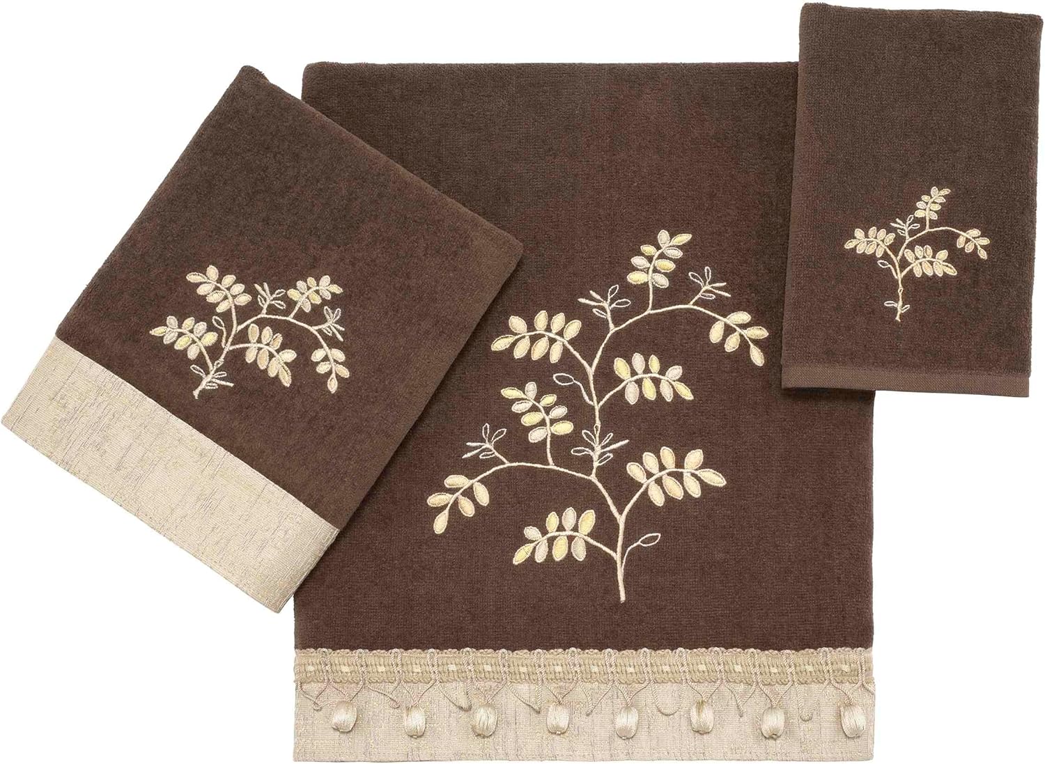Avanti Linens Bath Towel Soft Absorbent Mocha Style