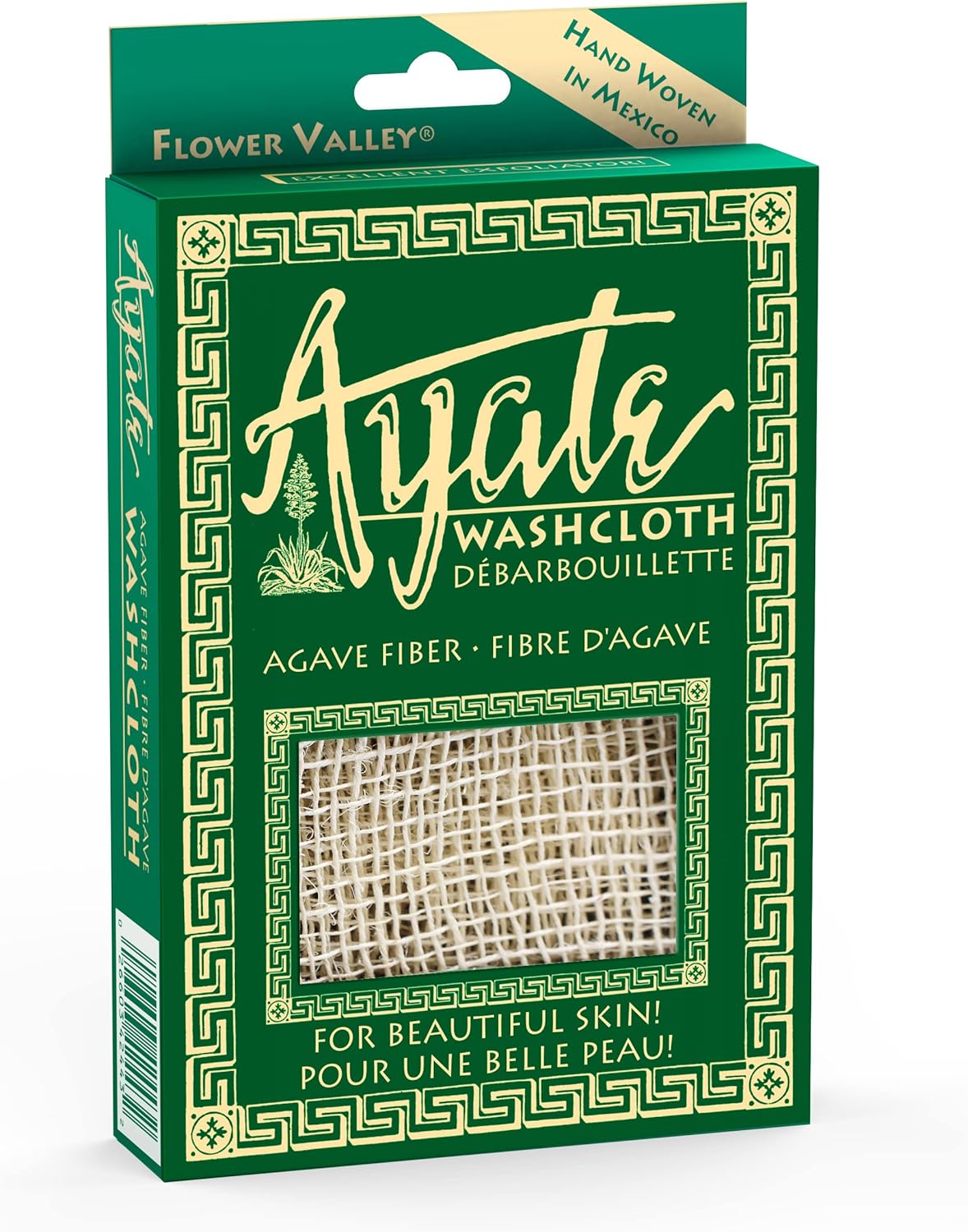 Premium Agave Exfoliating Face Body Washcloth for a Smooth Skin Experience