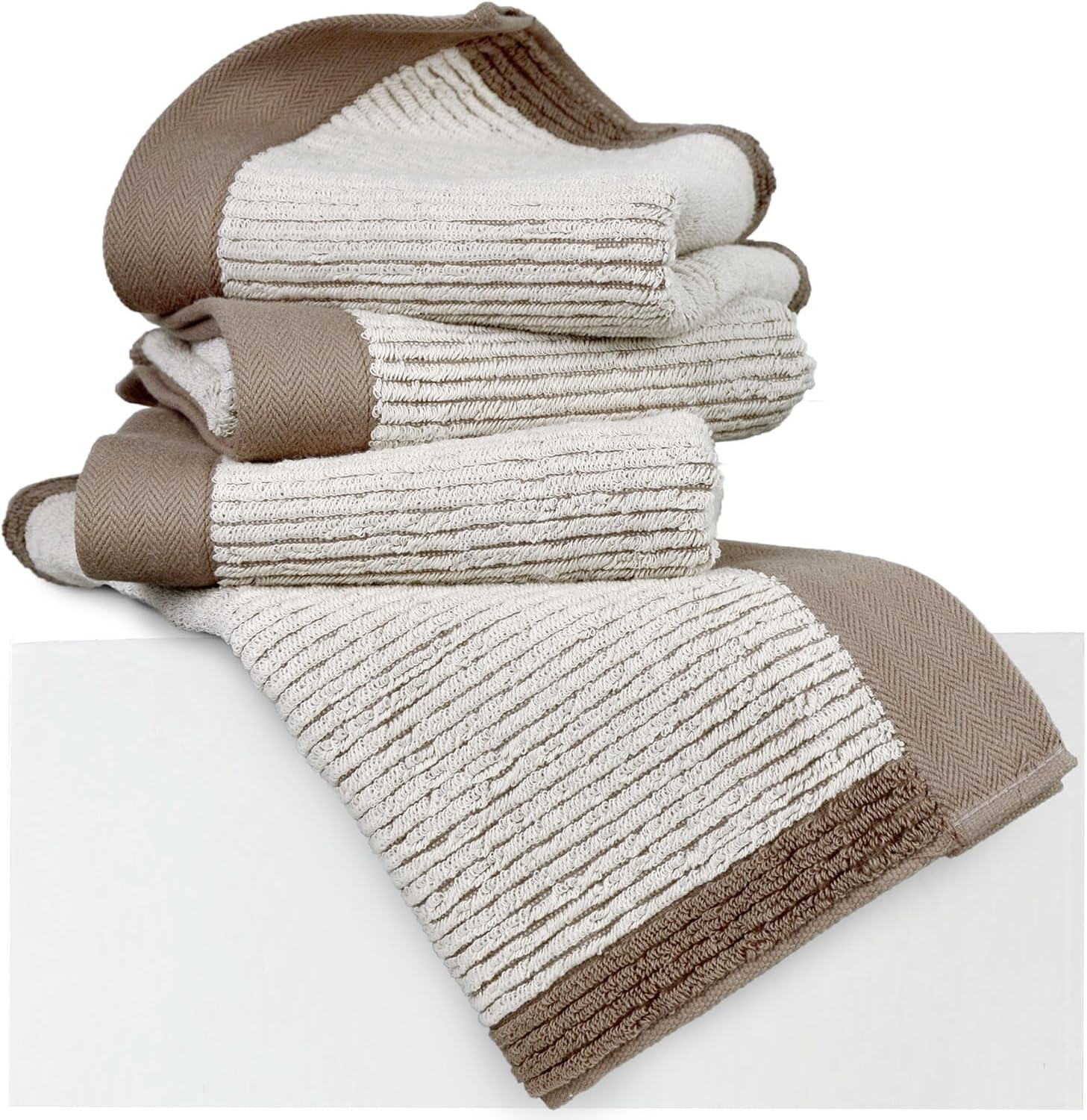 Sturdy Colorful Hand Towels Set for bathroom