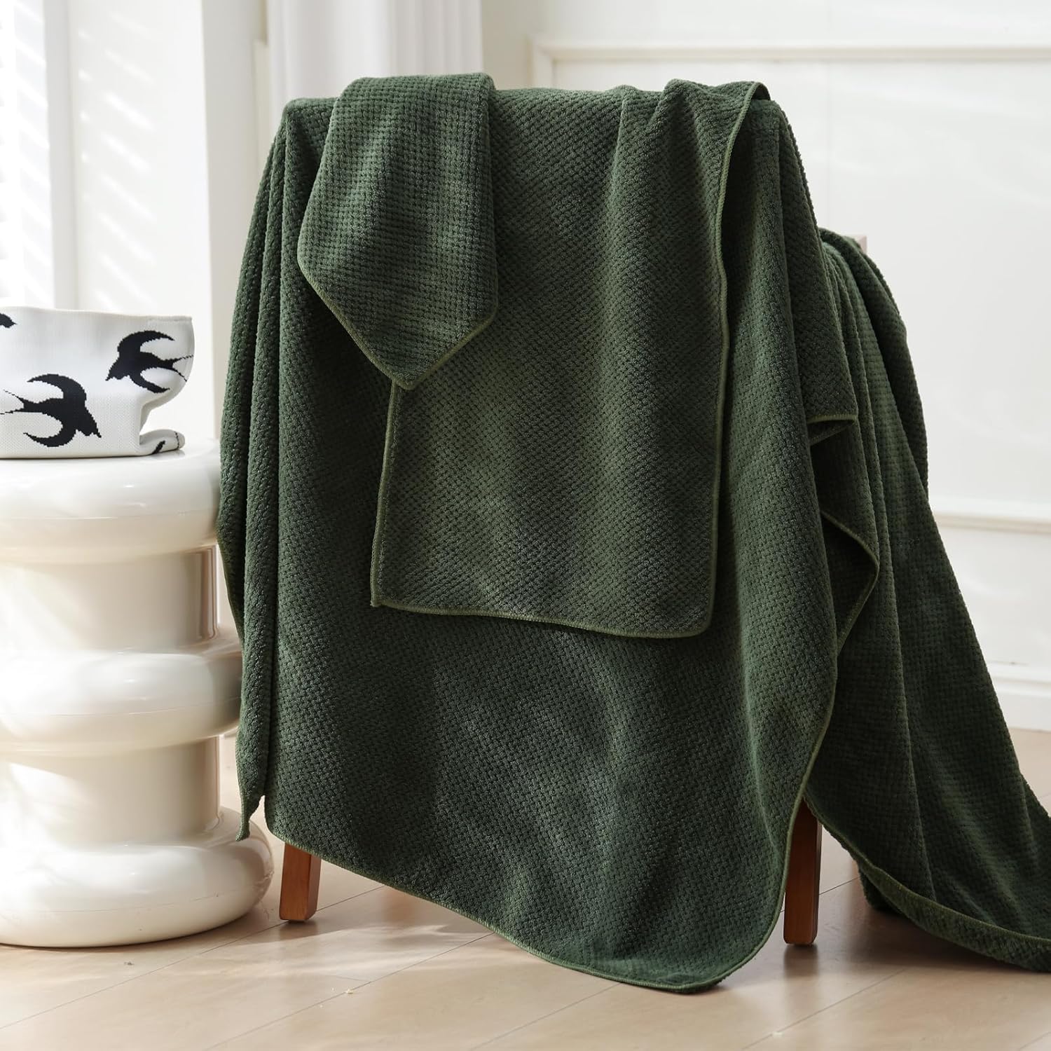Extra-Large Bath Towels Set for Adults