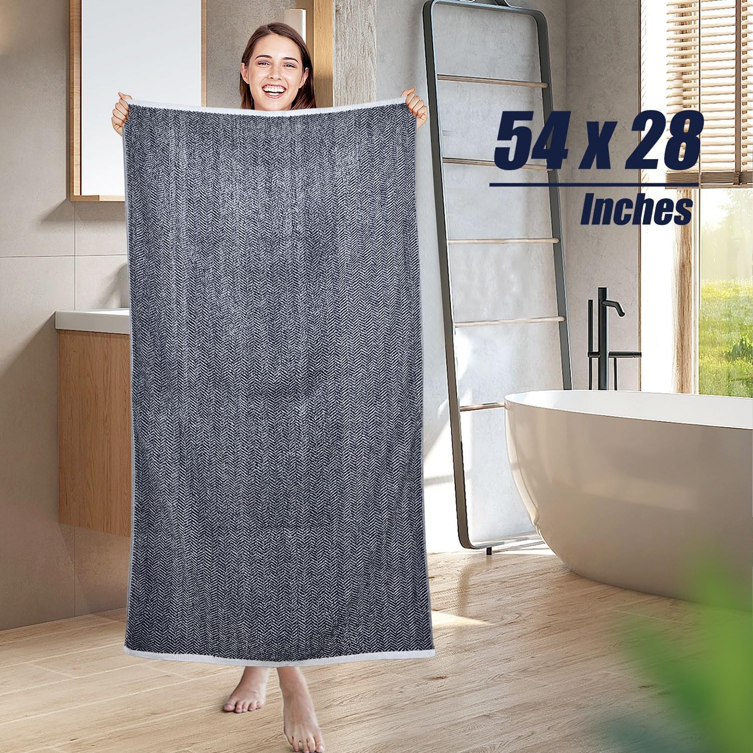 Luxury Cotton Bath Towels