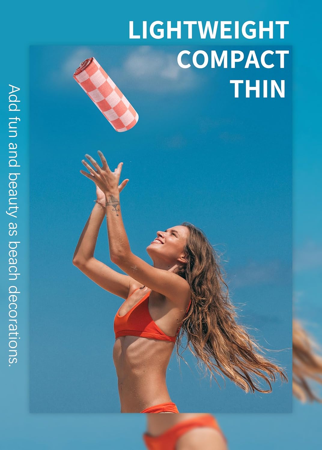 Cozy Beach Towel skin-friendly stylish