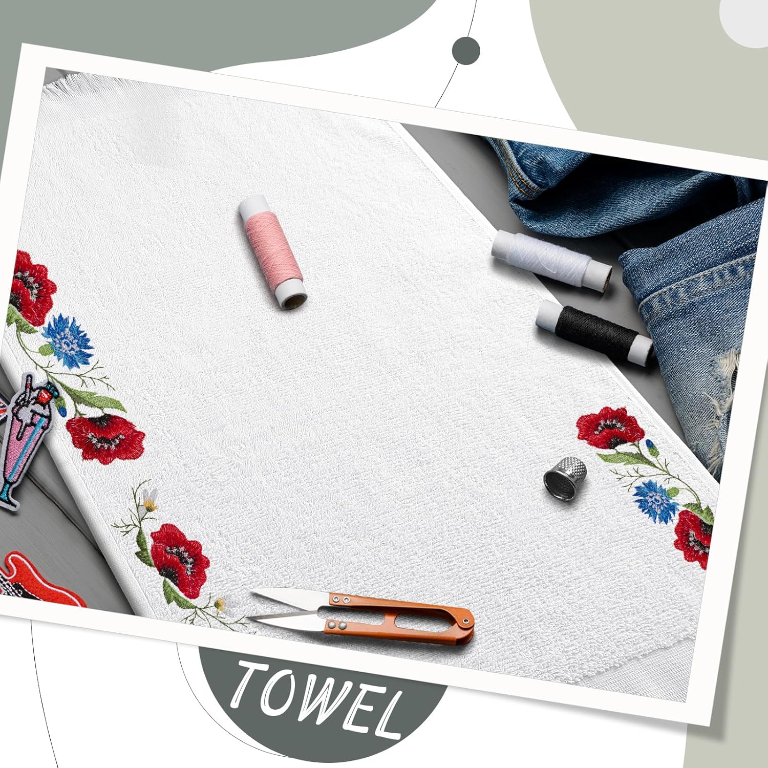 SmoothNovelty 24 Pcs Fingertip Towels