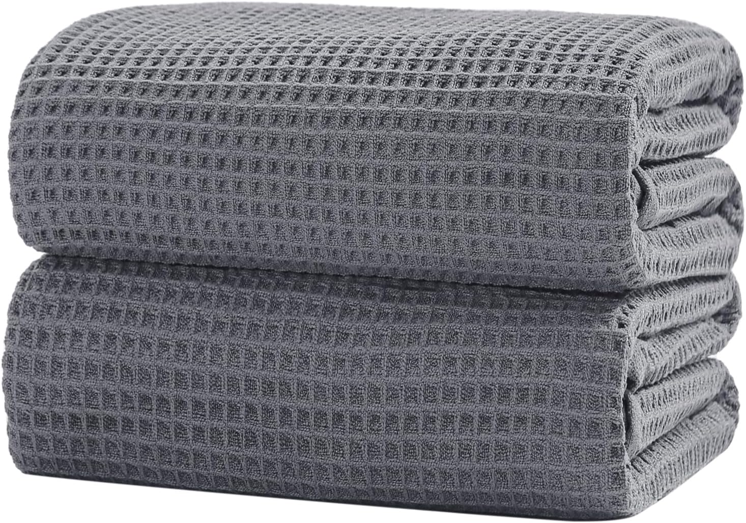 XIQ Oversized Waffle Weave Bath Towels