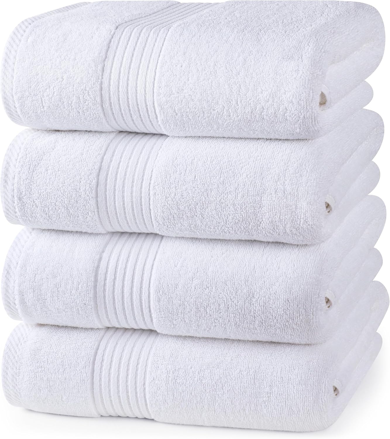 Utopia Premium 4-Pack Bath Towels
