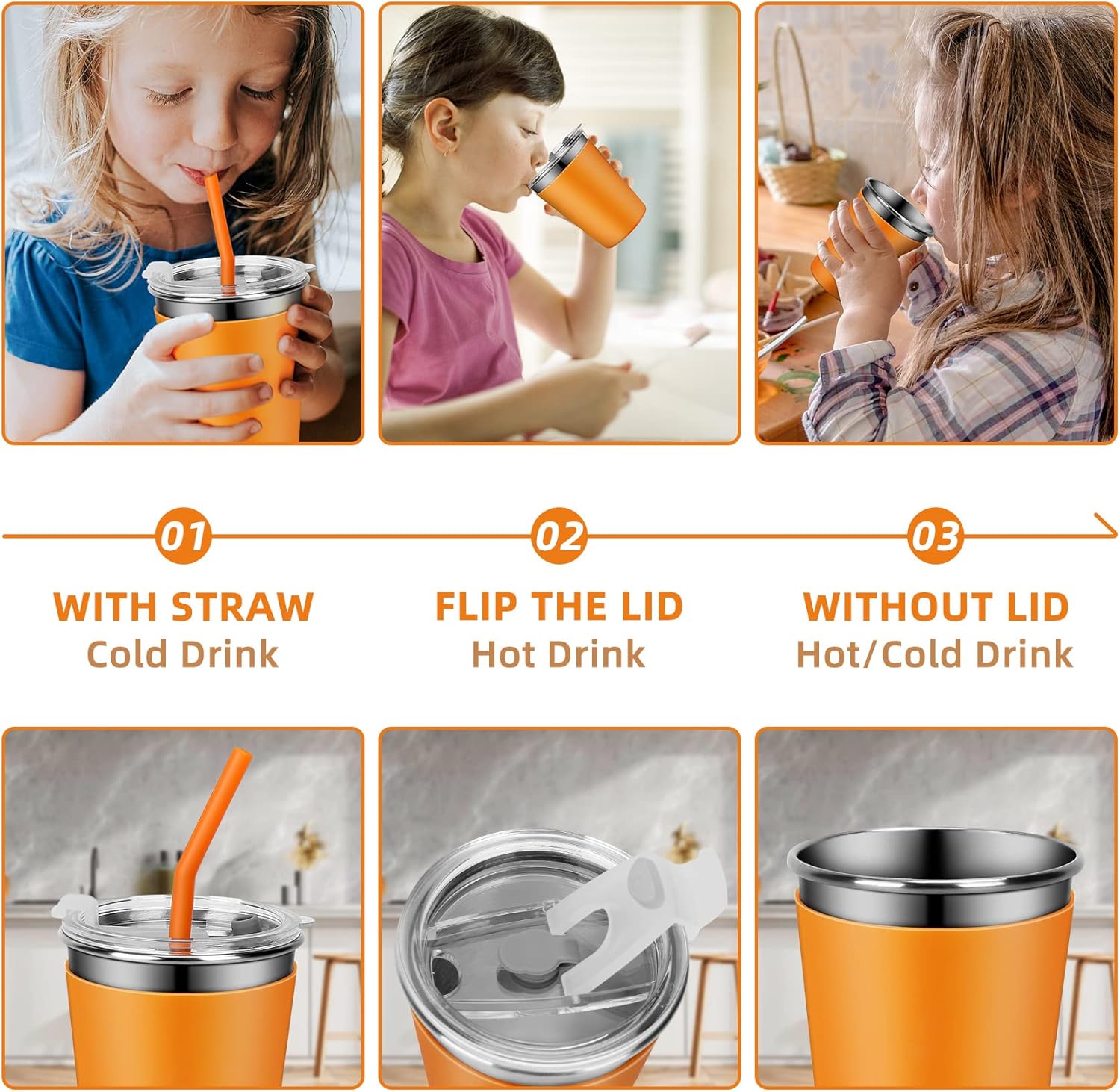 Sturdy Tumblers with Fun for Kids