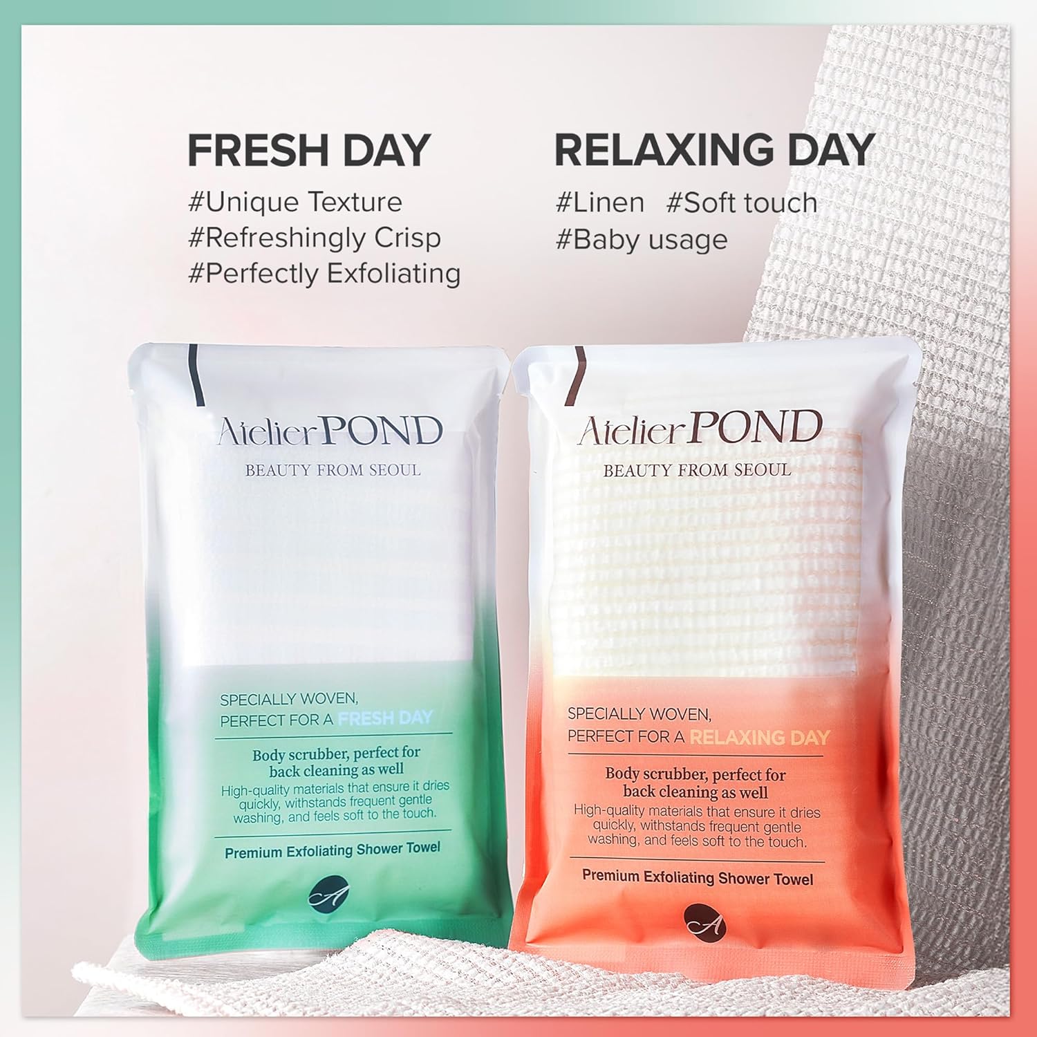 Korean Exfoliating Washcloth