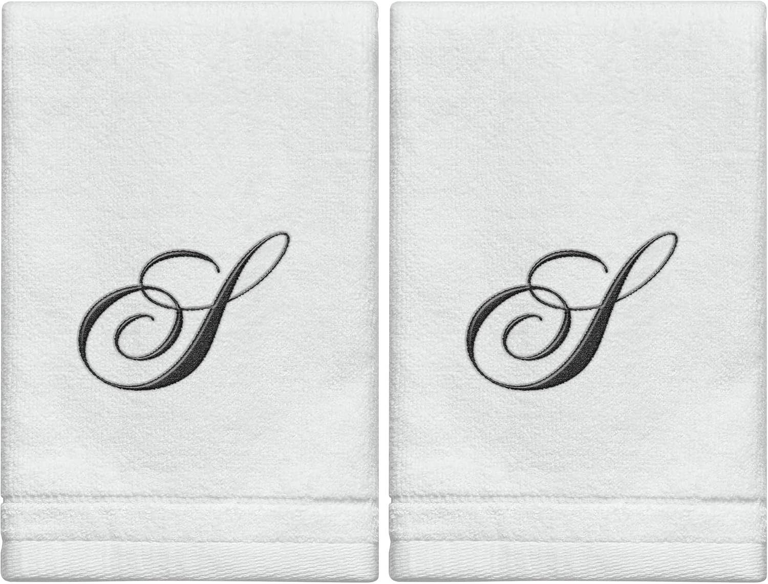 Personalized Towels with Initials in 11x18 Size