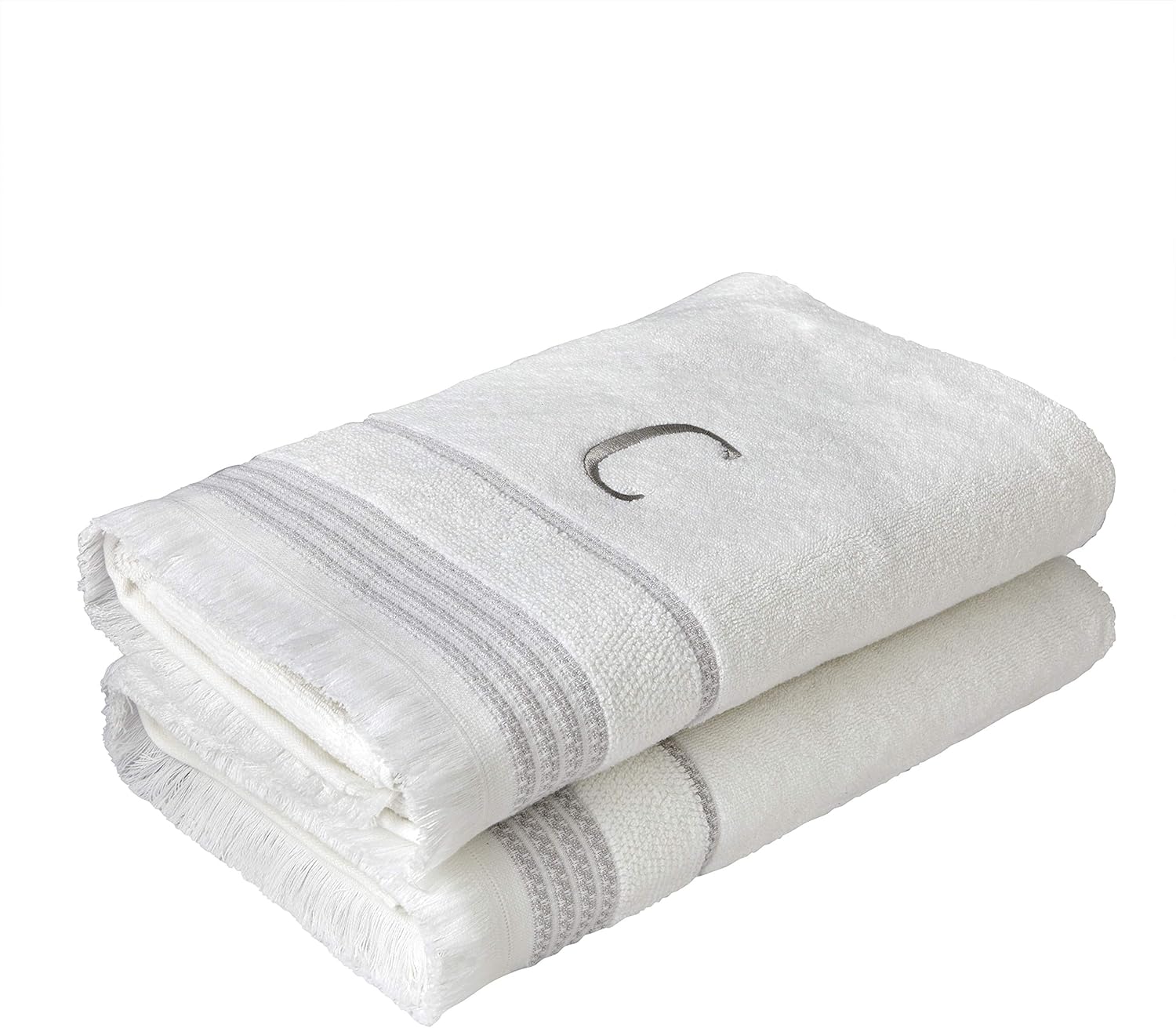 Perfect for Lifes Moments SKL Home Monogrammed 28x54 Bath Towel
