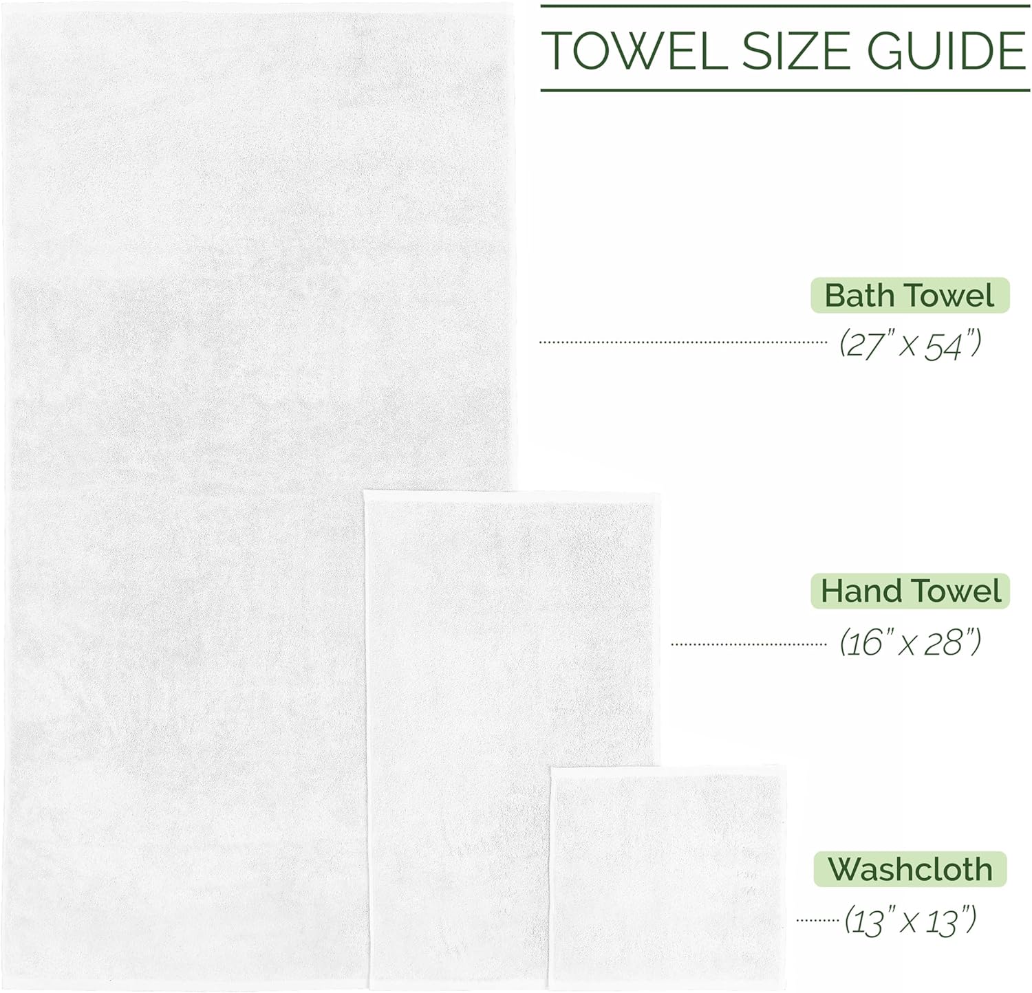 Elegant Luxury Turkish Cotton Bath Towels