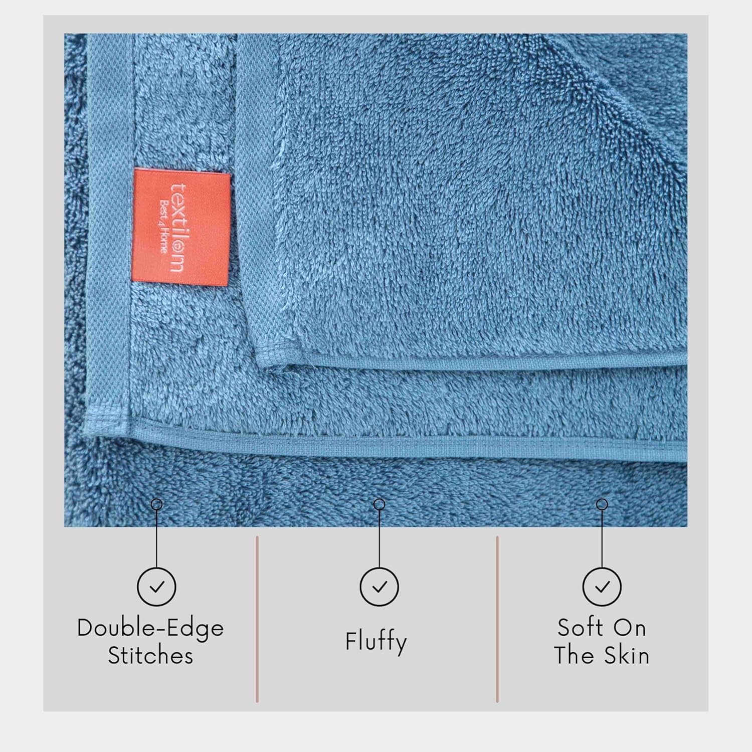 Extra Large Luxury 40x80 Cotton Towels Soft Durable