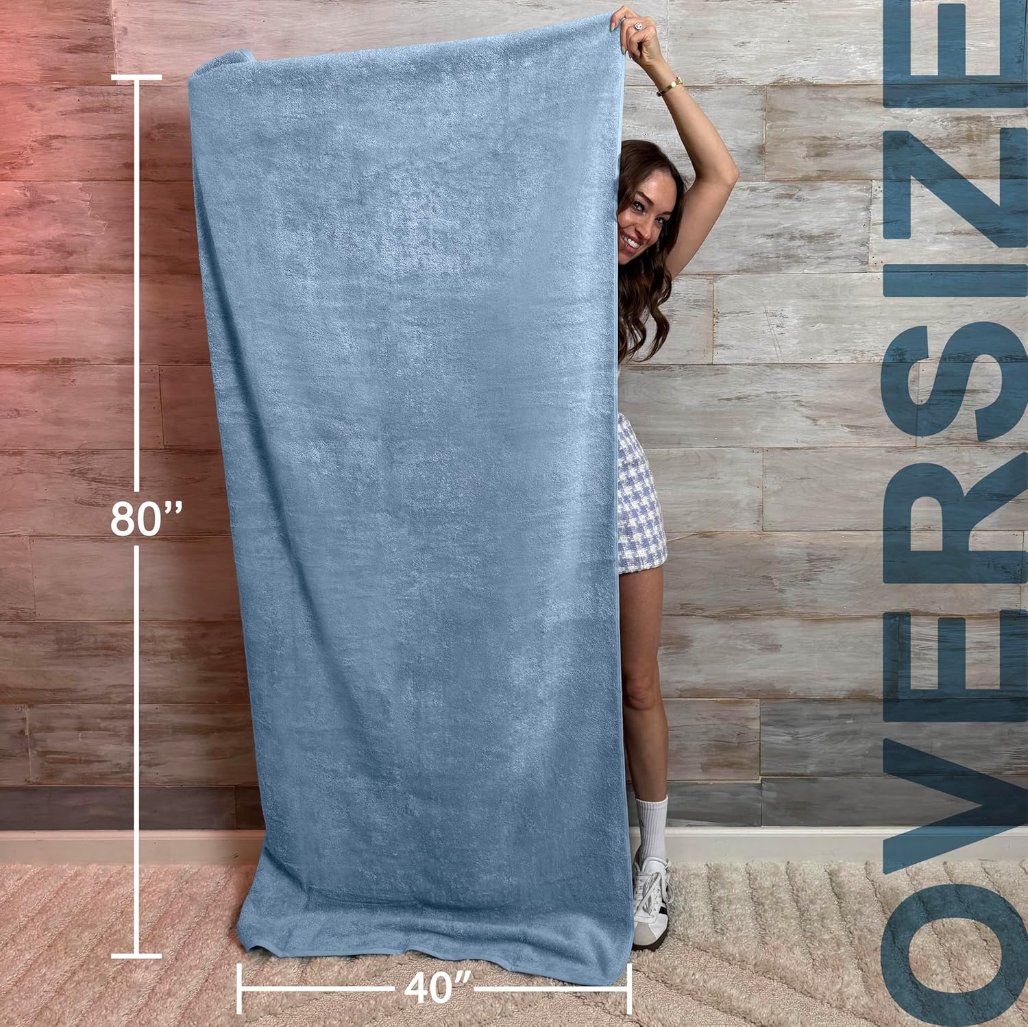 Extra Large Luxury 40x80 Cotton Towels Soft Durable