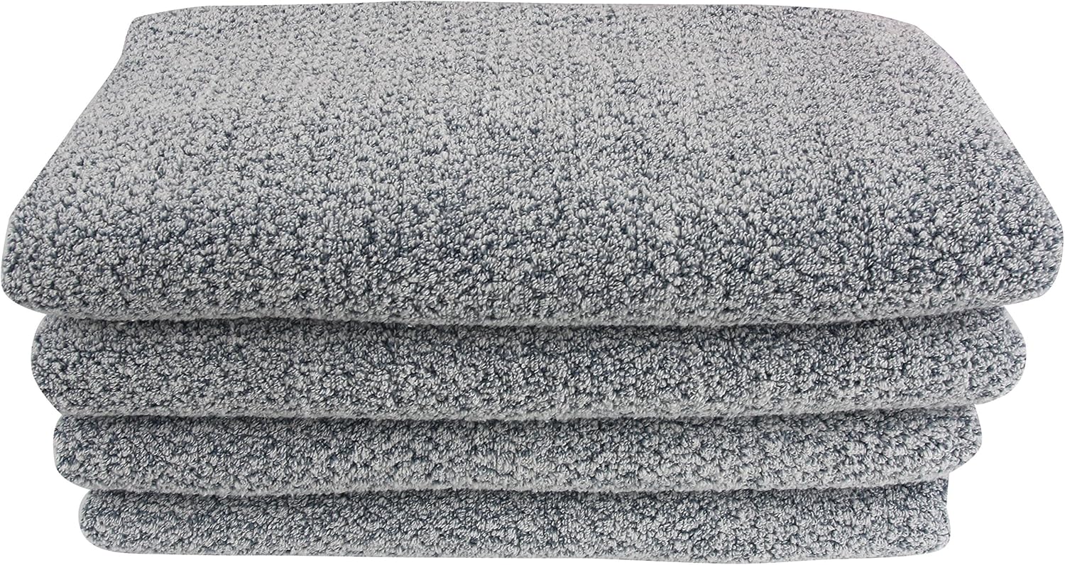 Diamond Jacquard Bath Sheet 2 Pack in Dusk by Everplush - Premium and Durable