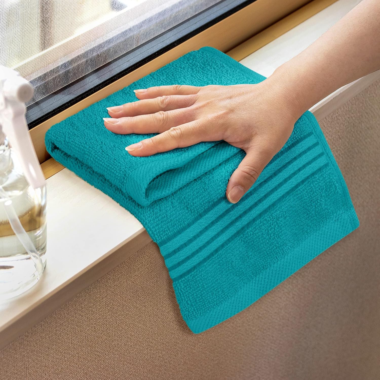 Utopia 12-Piece Premium Washcloth Set