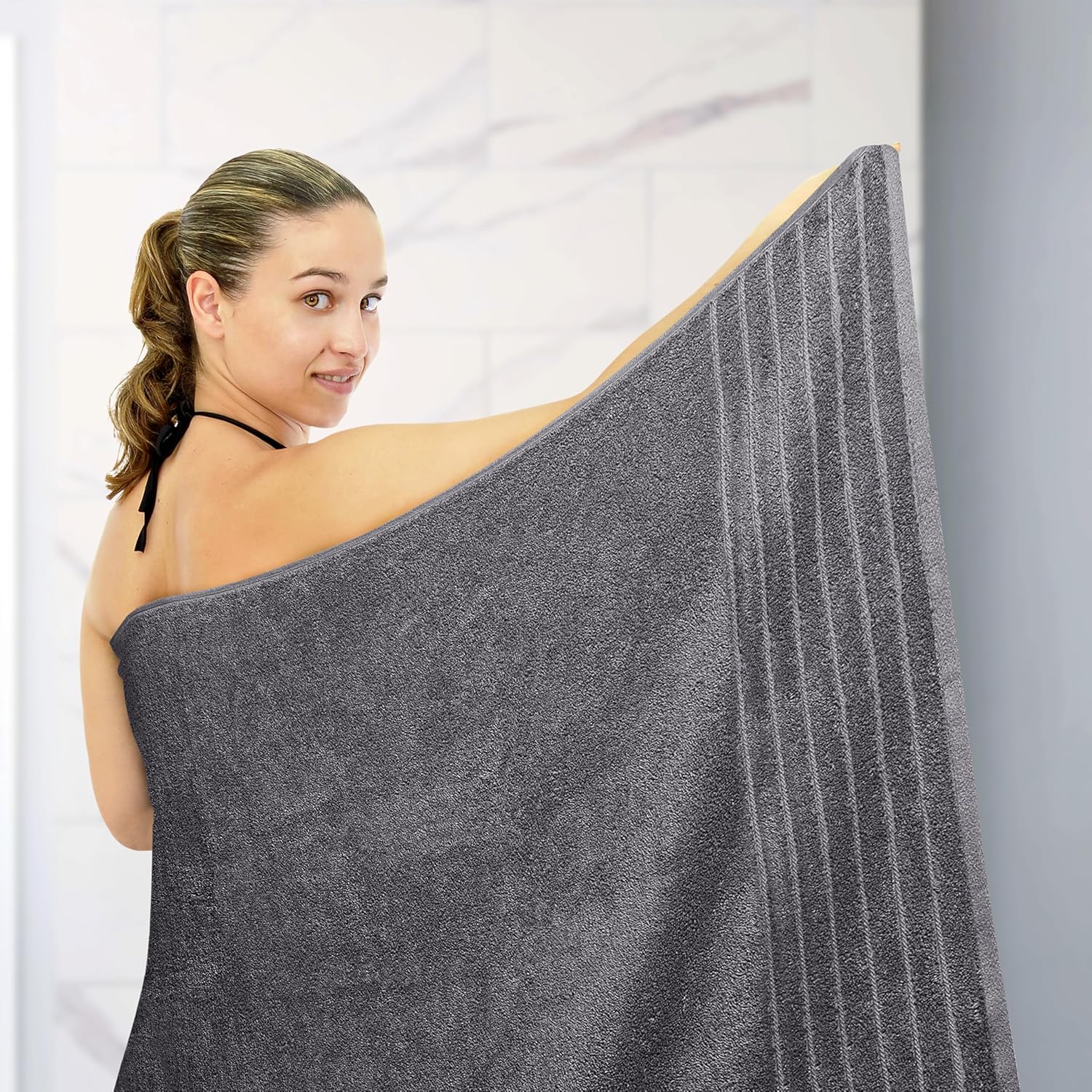 Tens Towels 40x80 bath sheet ultra-soft easy to dry
