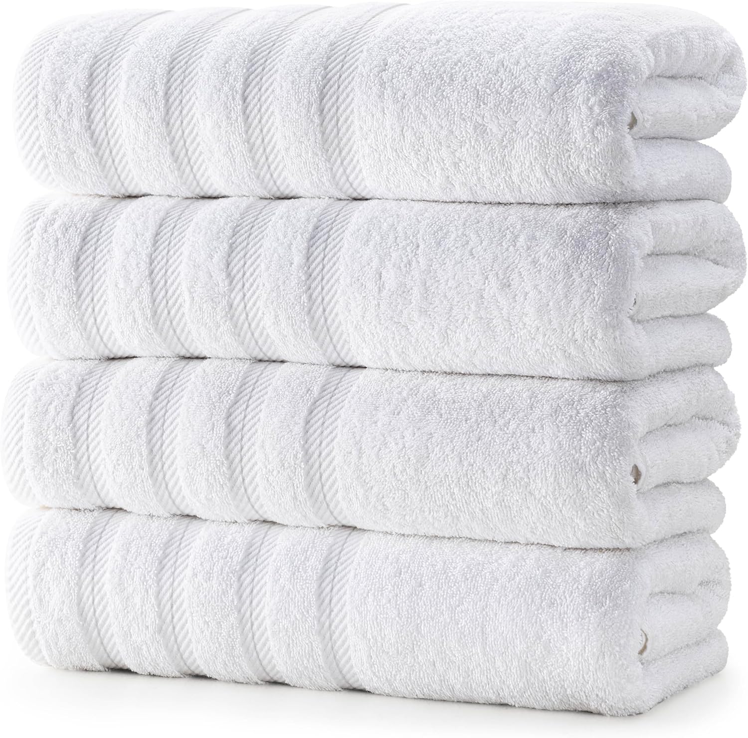 Utopia 4-Pack Premium Bath Towels Set