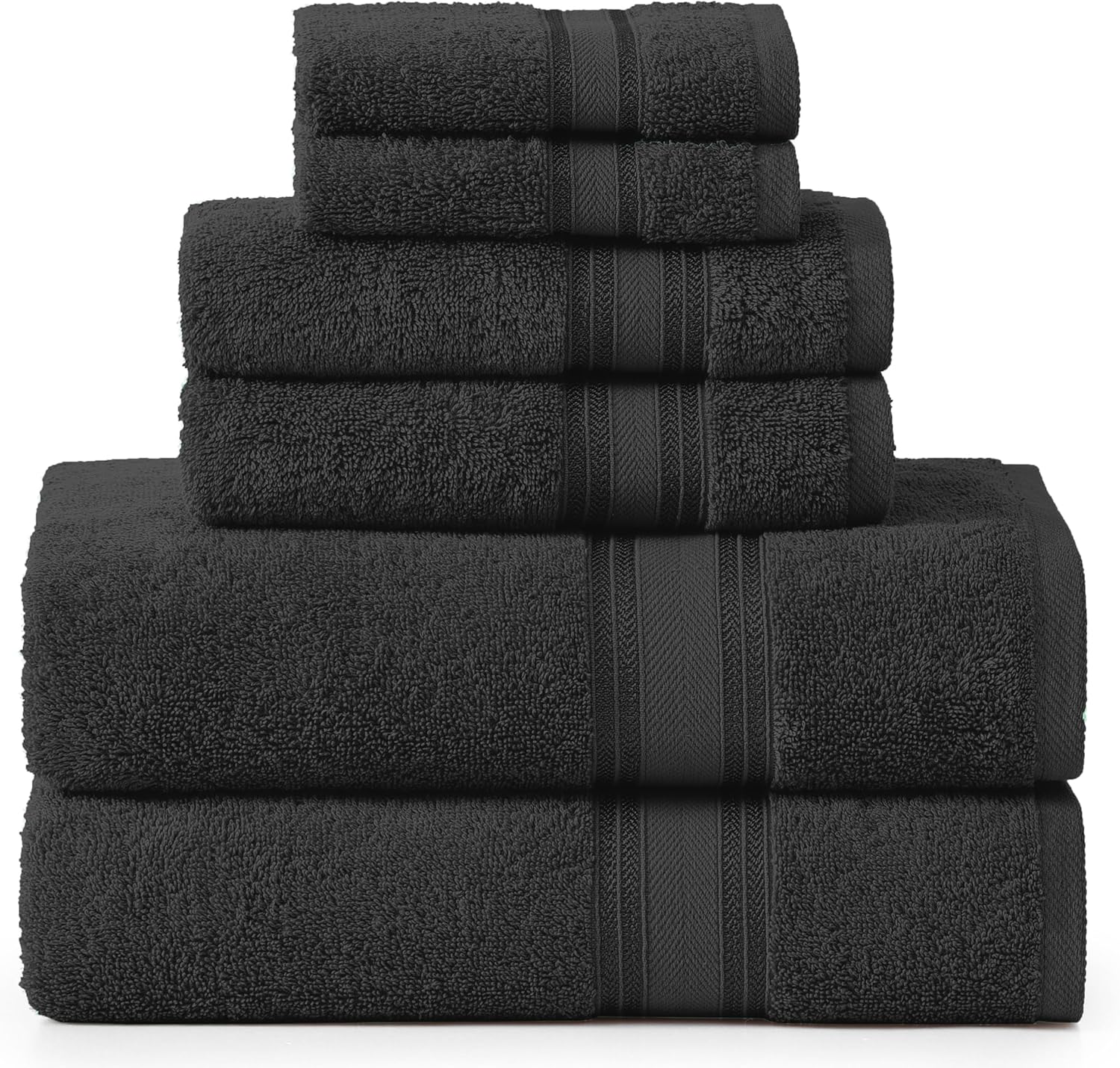 Luxury Bath Towels Set - 6 Piece by LANE LINEN