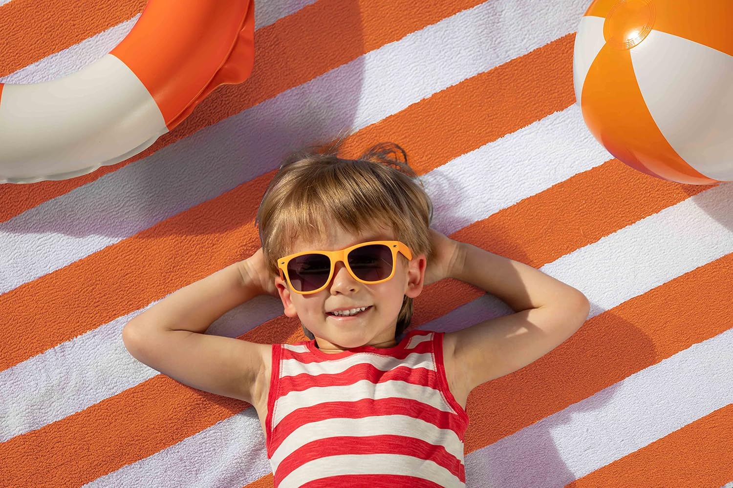 Utopia Cabana Stripe Beach Towels - 4-Piece Set