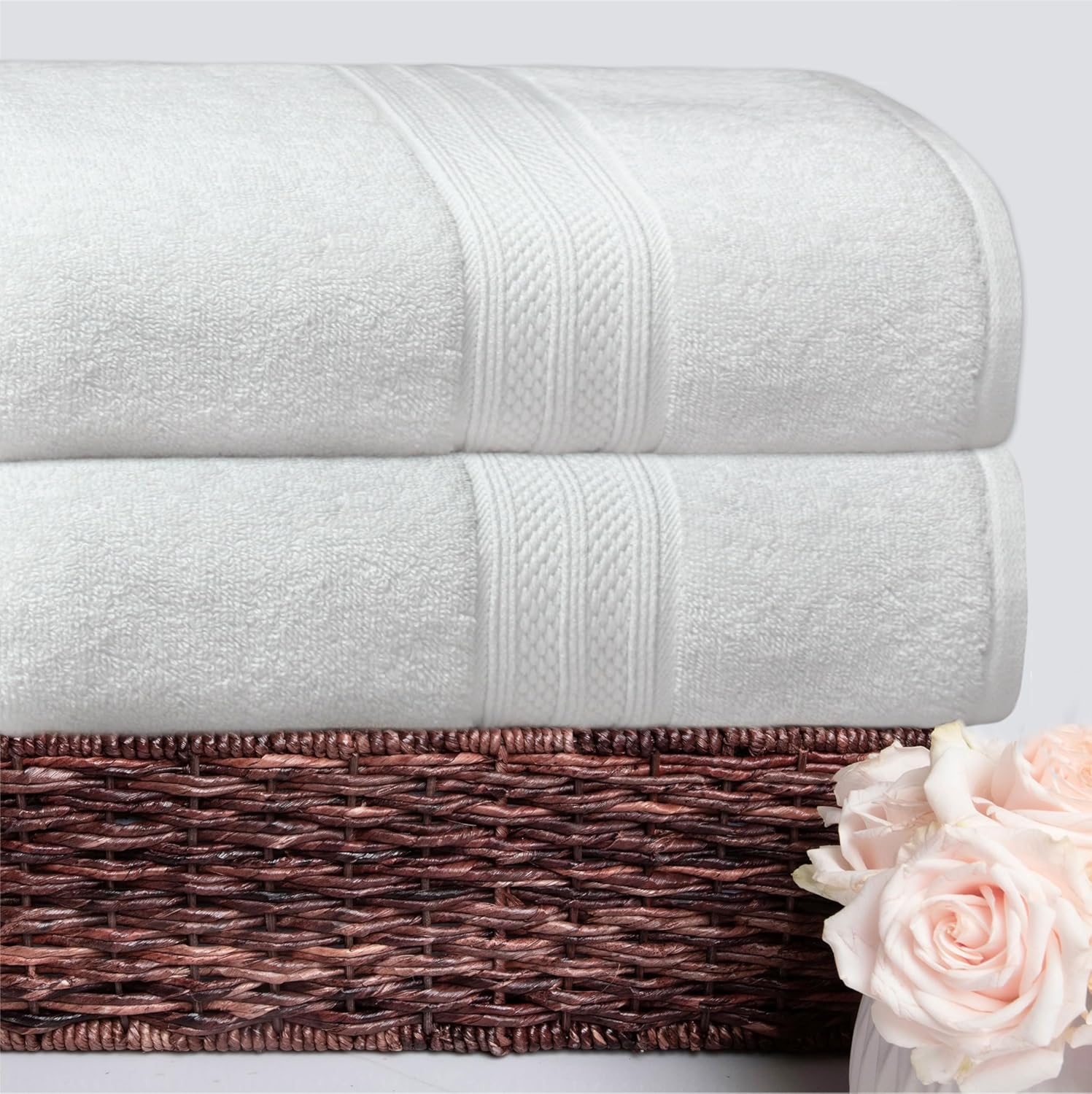 COTTON CRAFT Luxury bath sheet set