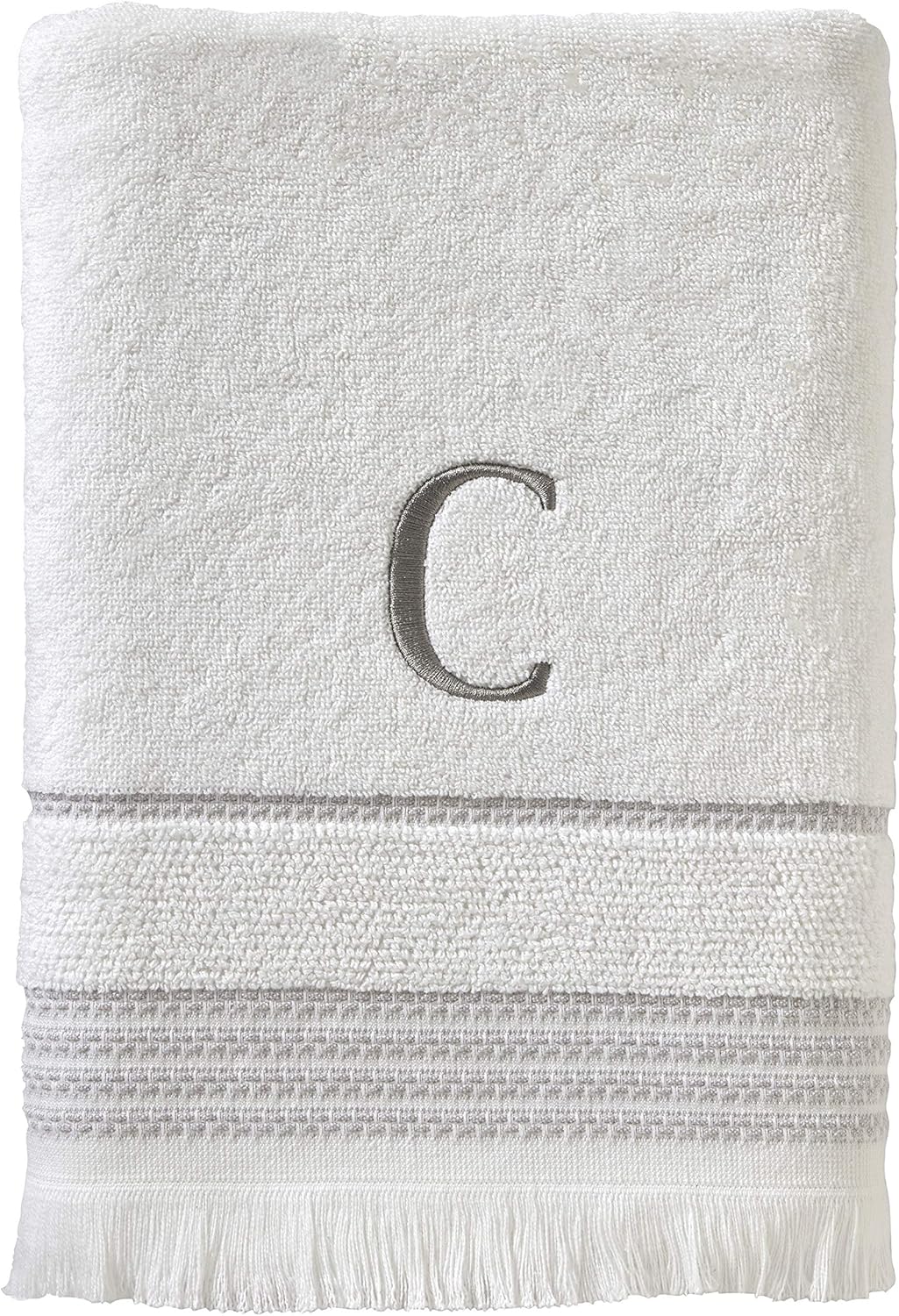 Perfect for Lifes Moments SKL Home Monogrammed 28x54 Bath Towel