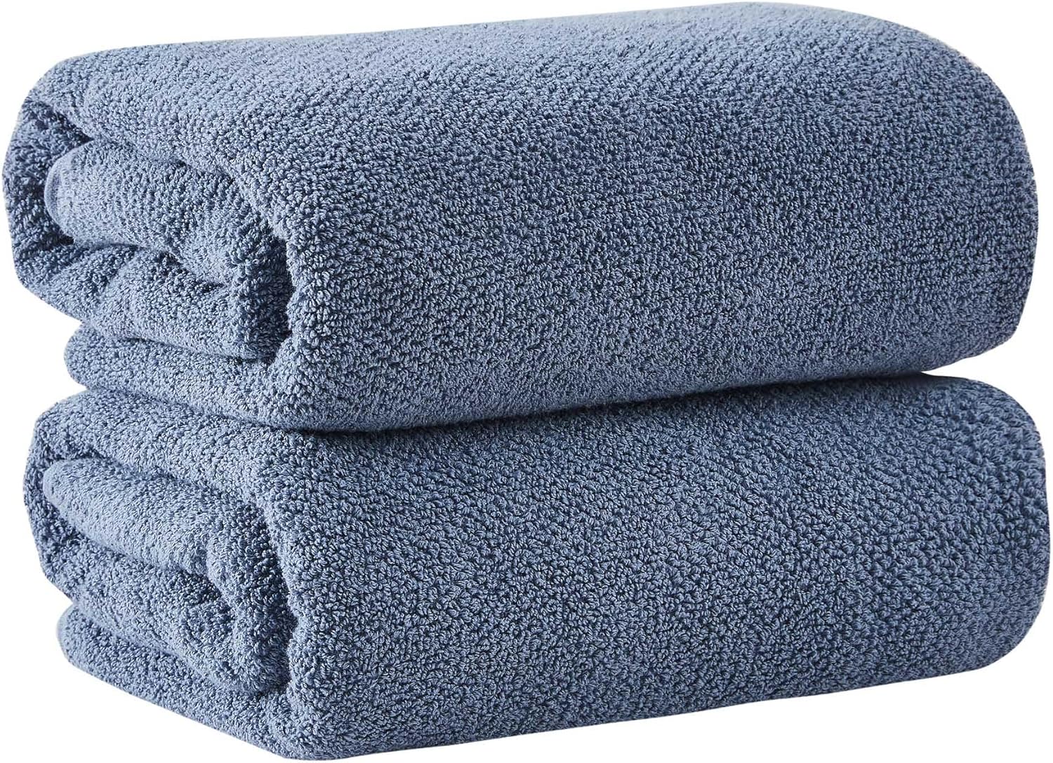 Chambrey Blue 100 Cotton-Best bath towels for the home