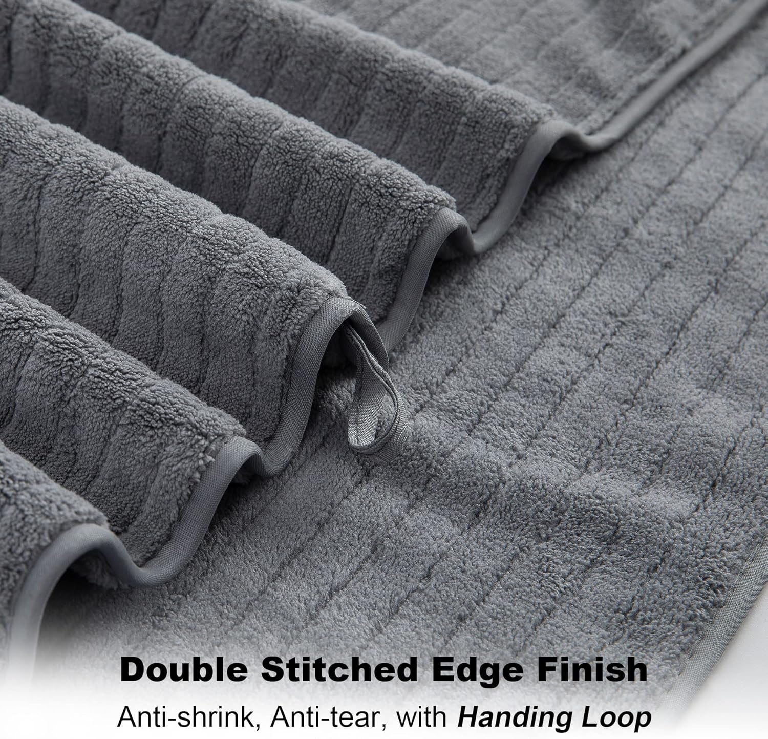 Mistyrose Oversized Microfiber Bath Towels