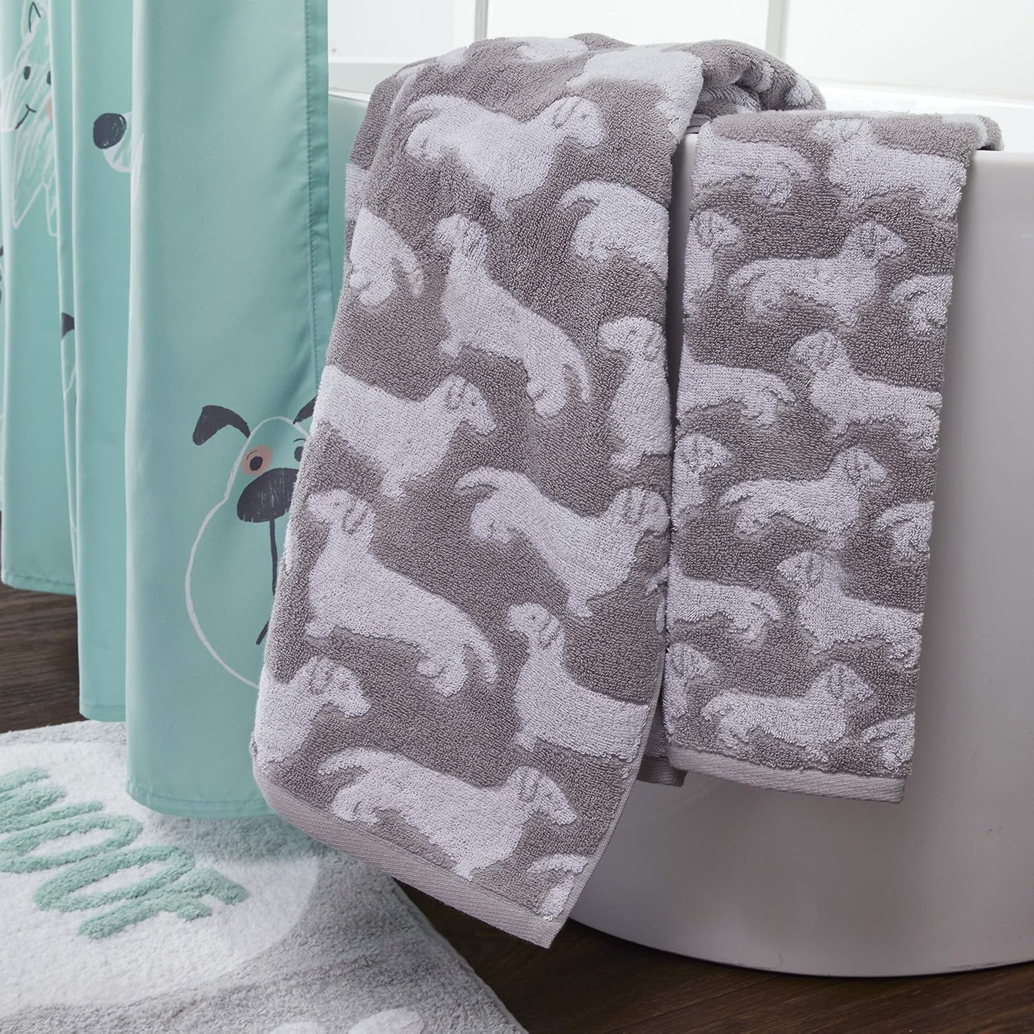 SKL Home Premium Dog Bath Towel - Soft Eco-Friendly Easy to Dry