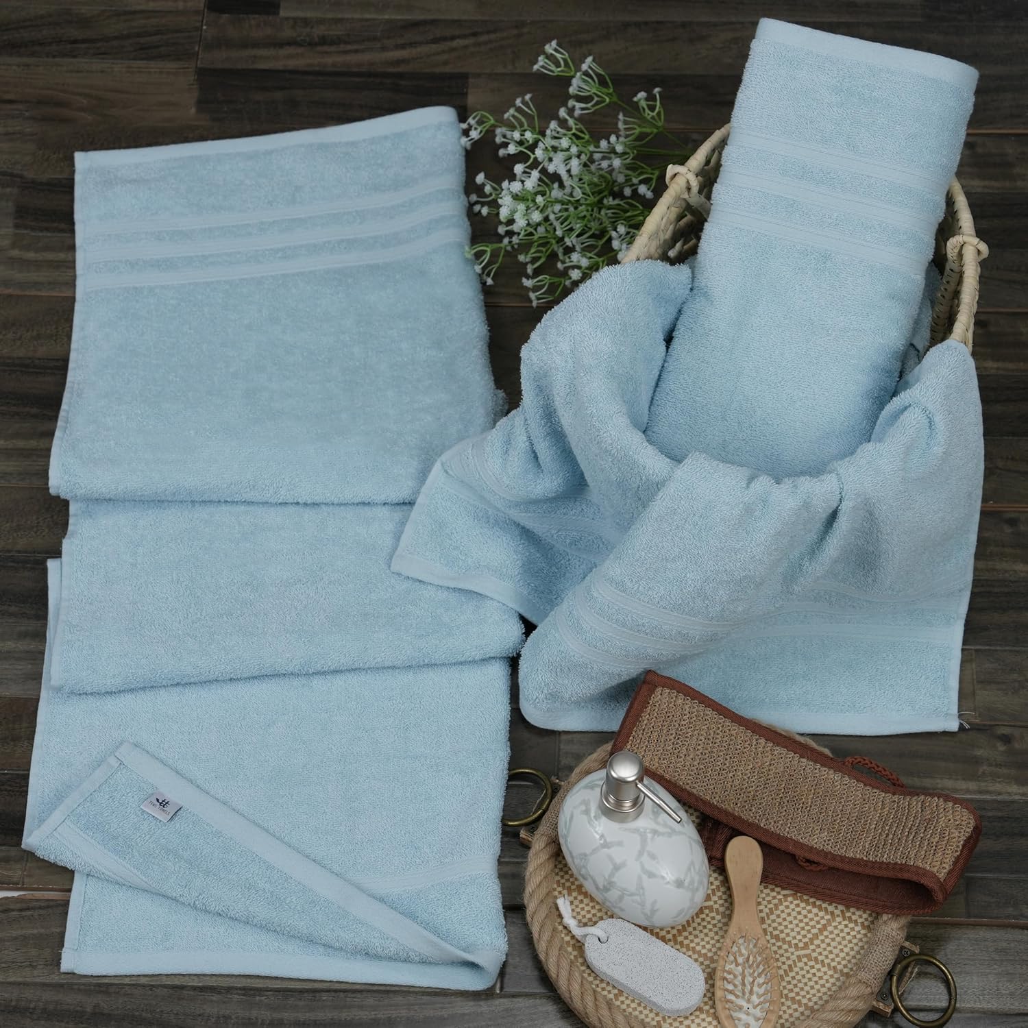 Tens Towels - 4 x 100 Cotton bath towels