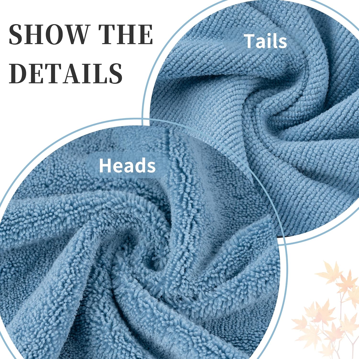 New Microfiber Bath Towel Set - 3-Piece