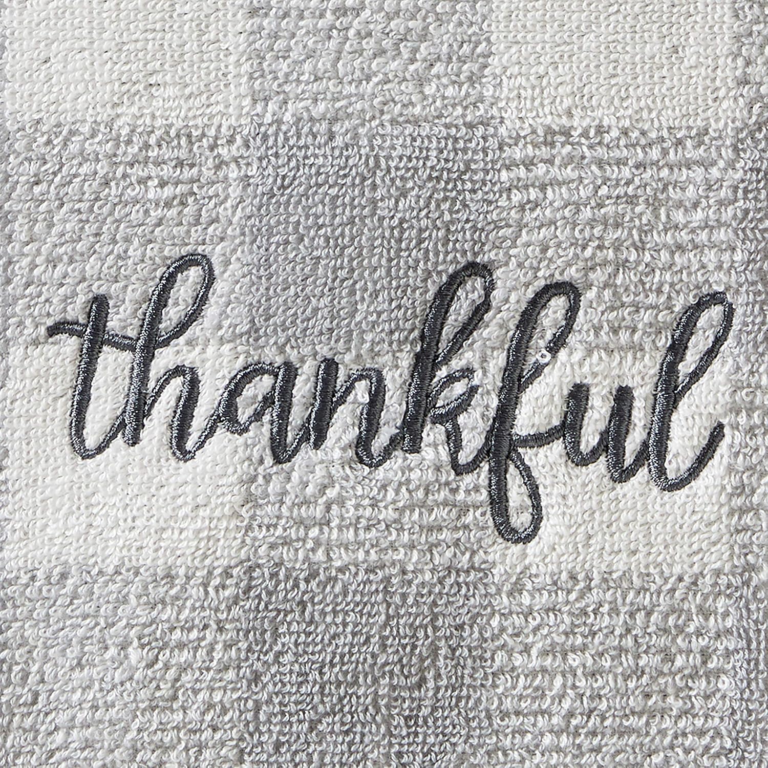 SKL Home Hand Towel Set 2-Pack Gray