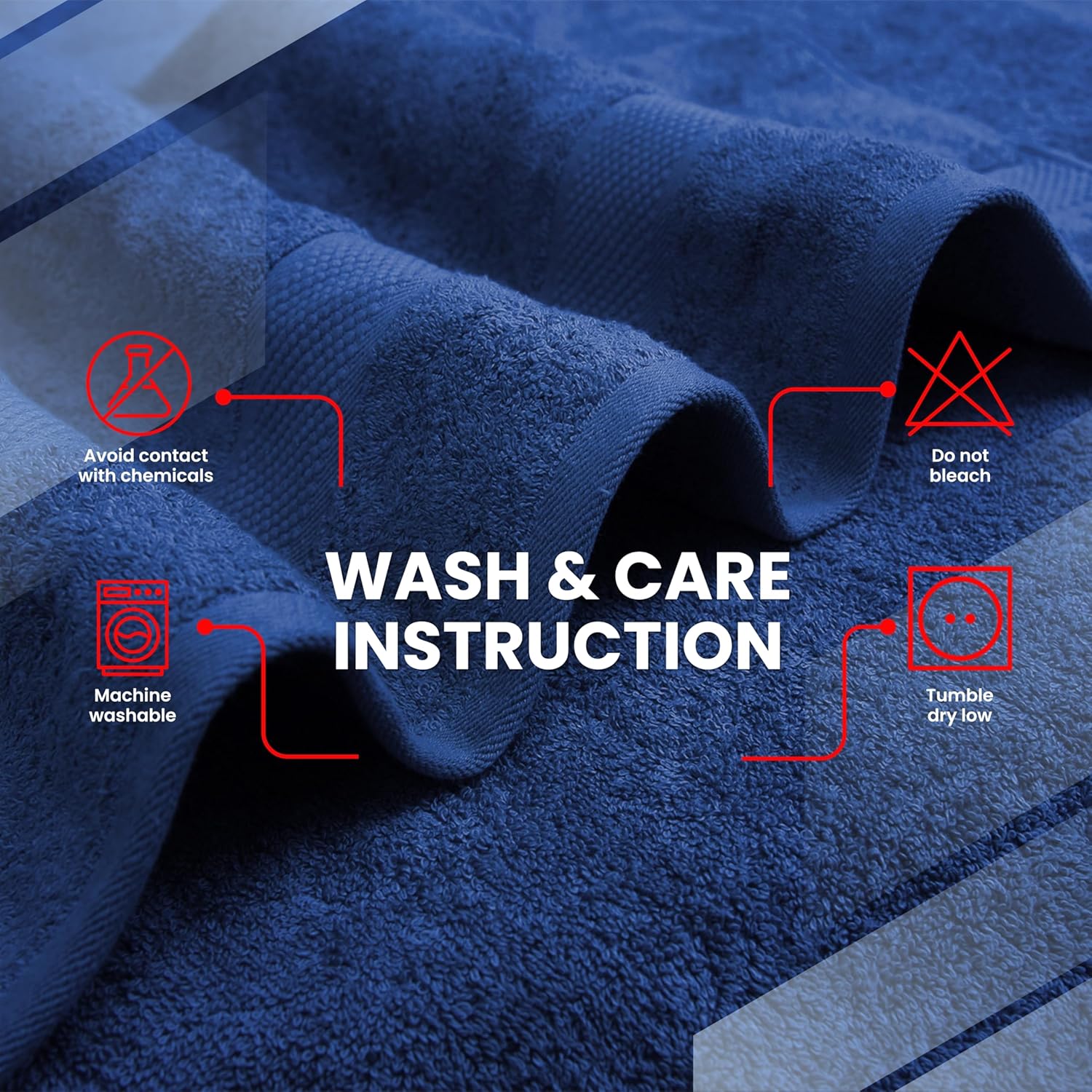 10-Piece Premium Cotton Towels for Bathroom Luxurious Soft Absorbent Set