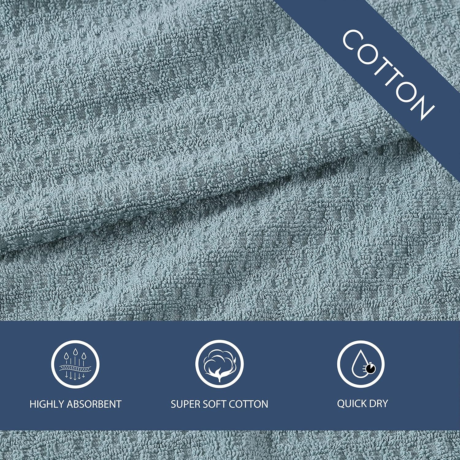 Tommy BahamaSoft 100 Cotton Bath Towels